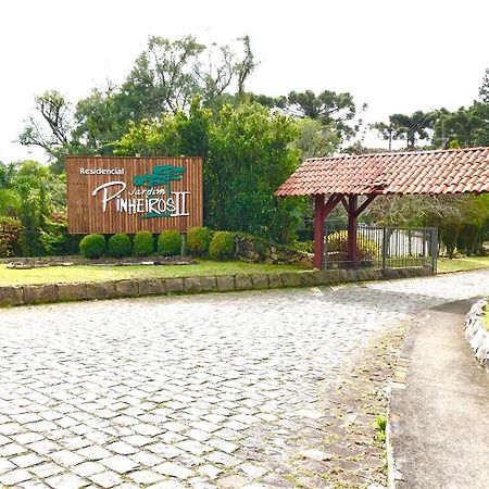 Casa Calandra Chale Colonial De Madeira Na Serra Gaucha, Canelars Villa Exterior foto