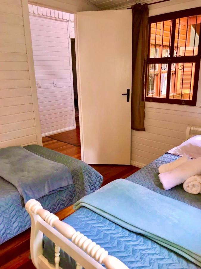Casa Calandra Chale Colonial De Madeira Na Serra Gaucha, Canelars Villa Exterior foto