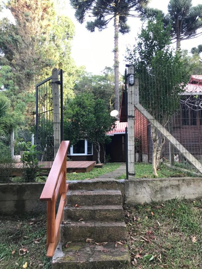 Casa Calandra Chale Colonial De Madeira Na Serra Gaucha, Canelars Villa Exterior foto