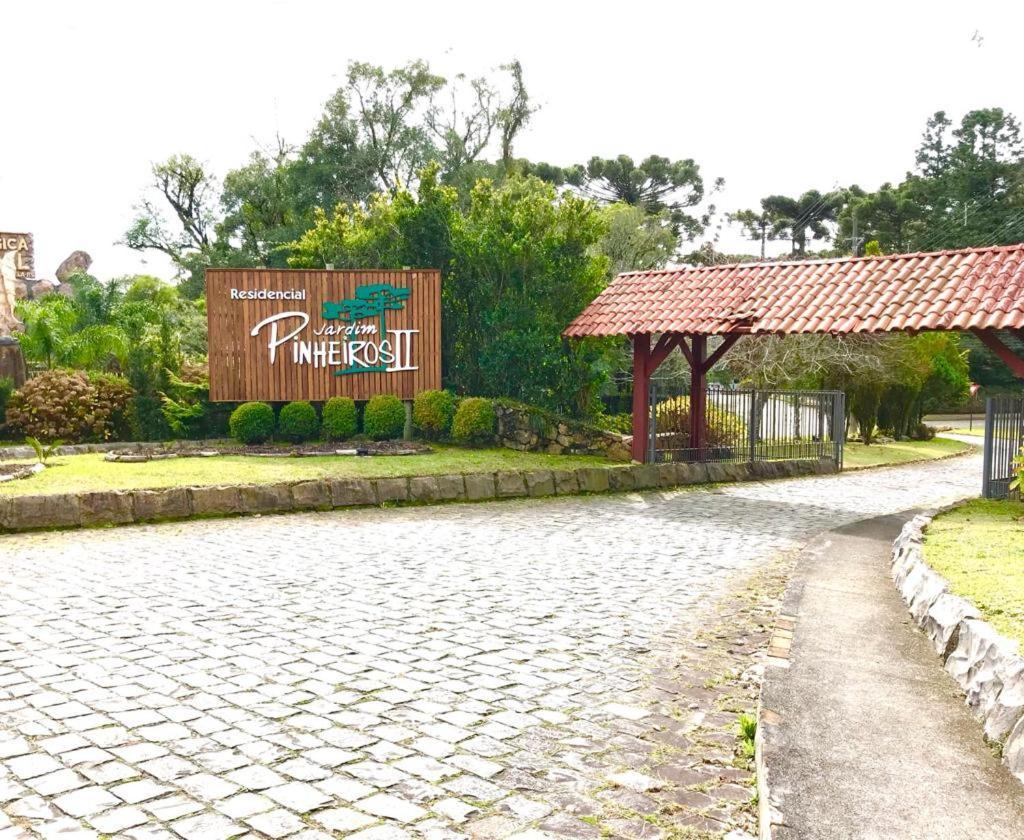 Casa Calandra Chale Colonial De Madeira Na Serra Gaucha, Canelars Villa Exterior foto